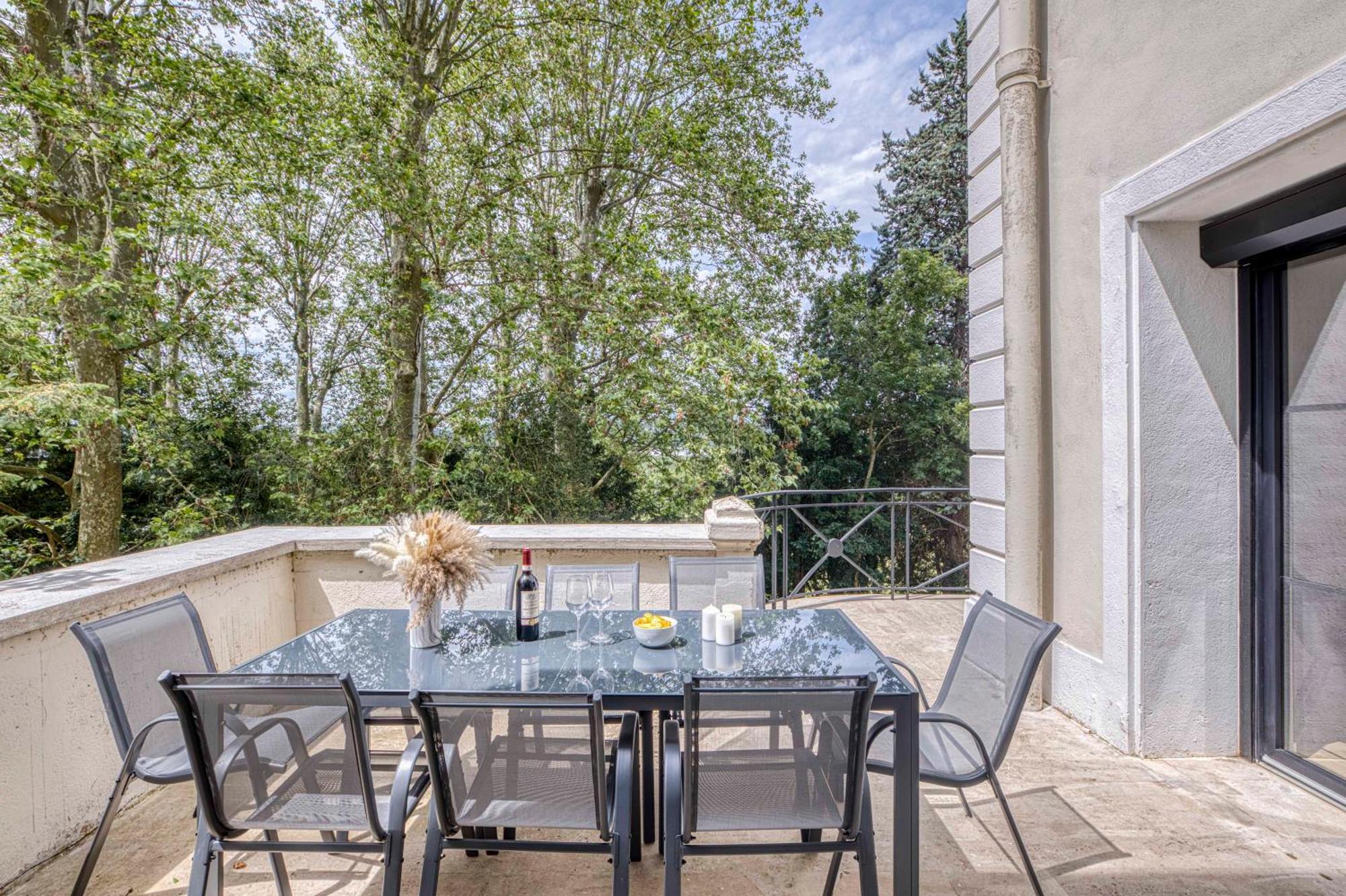 1 - Grand Appartement Spacieux Dans Un Chateau Du 17Eme Siecle, A 15Min De Lyon Vourles Екстериор снимка